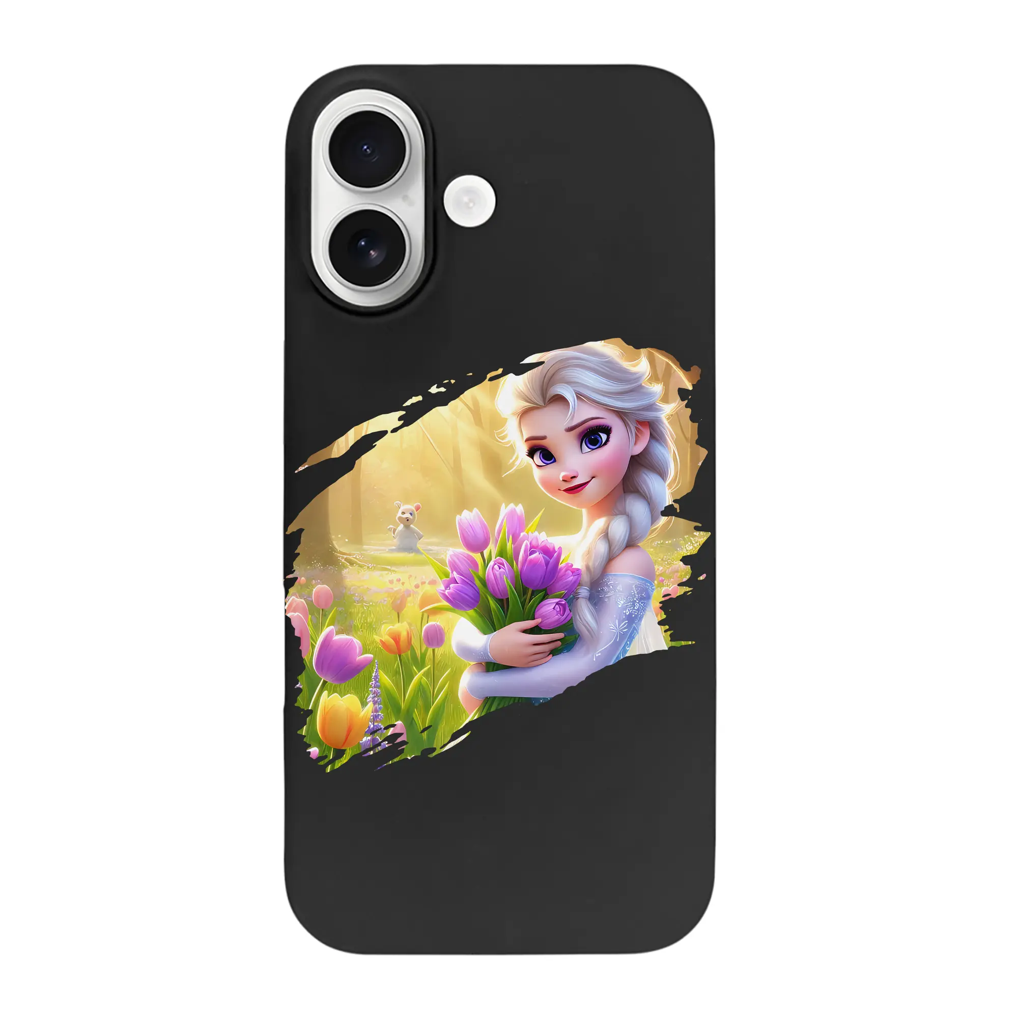 アナと雪の女王(Frozen) グッズ エルサ(Elsa) - iPhone 17 シリーズ シリコンケース 薄型 耐衝撃 指紋防止 ソフトタッチカバー 精密フィット 傷防止 保護ケース iPhone 17/17 Air/17 Pro/17 Pro Max 対応